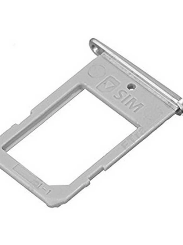 Samsung Uyumlu Galaxy S6 Edge G925 Sim Kart Tepsisi Gümüş