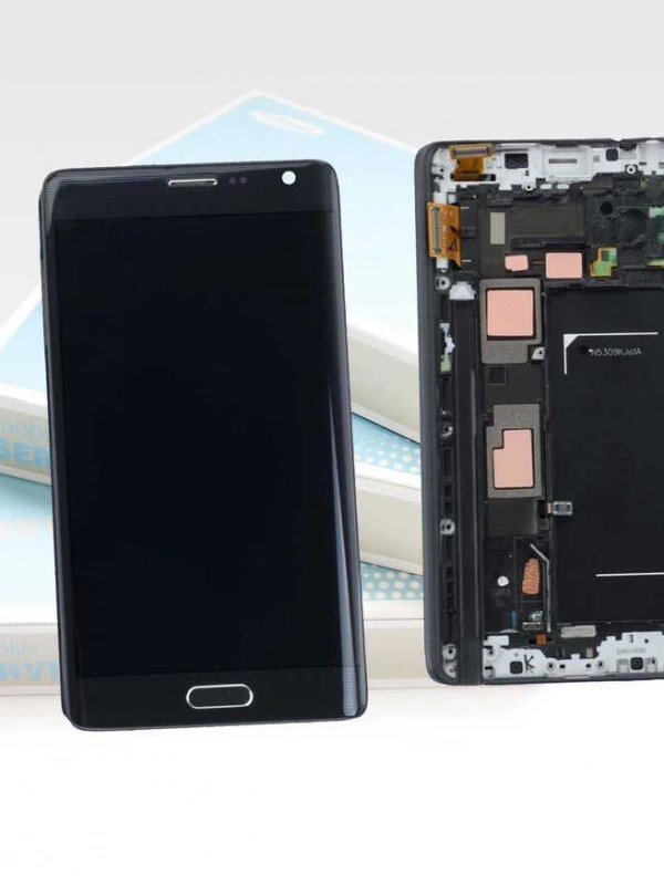 Samsung Uyumlu Galaxy Note 4 Edge N915 Lcd Ekran Siyah Servis GH97-16636A