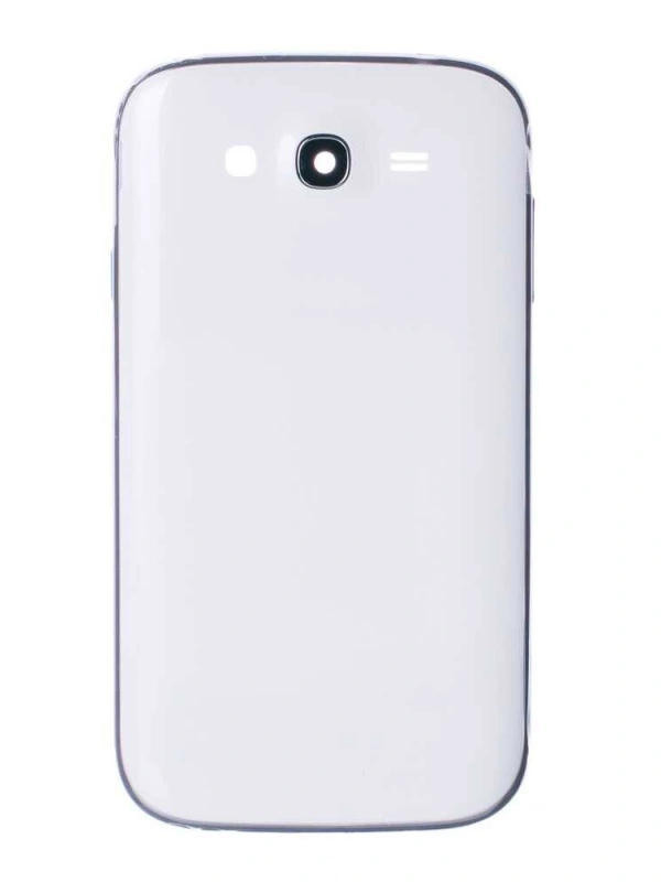 Samsung Uyumlu Galaxy Grand I9080 I9082 Kasa Kapak Beyaz No Duos Çıtasız