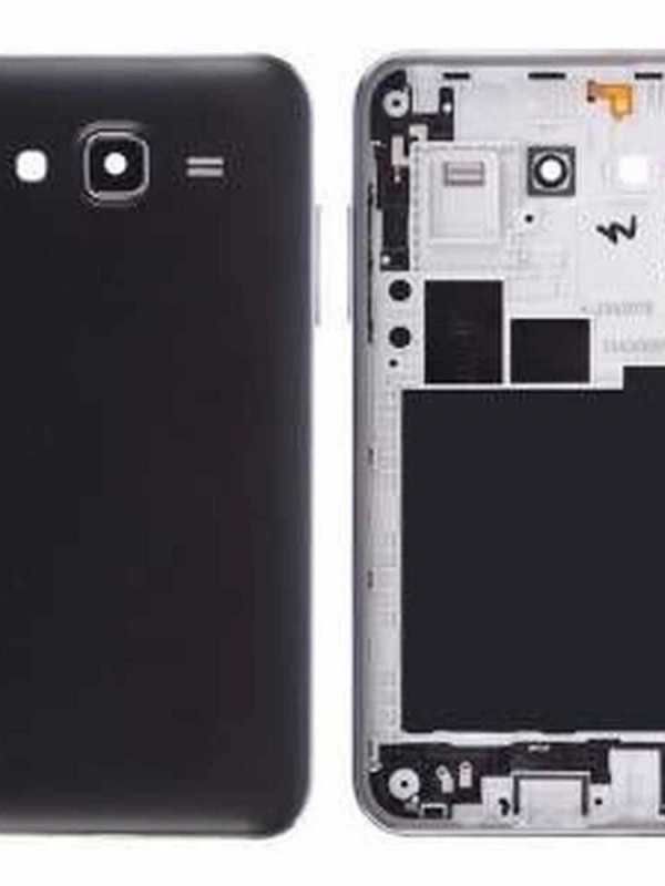 Samsung Uyumlu Galaxy J3 J320 Kasa Kapak Siyah Duos Çıtasız