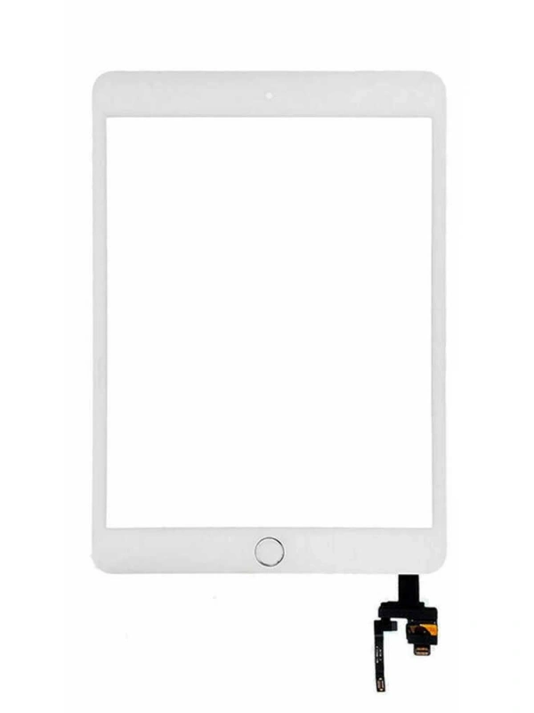 Apple Uyumlu iPad Mini 3 Touch Home Tuşlu Beyaz A Kalite