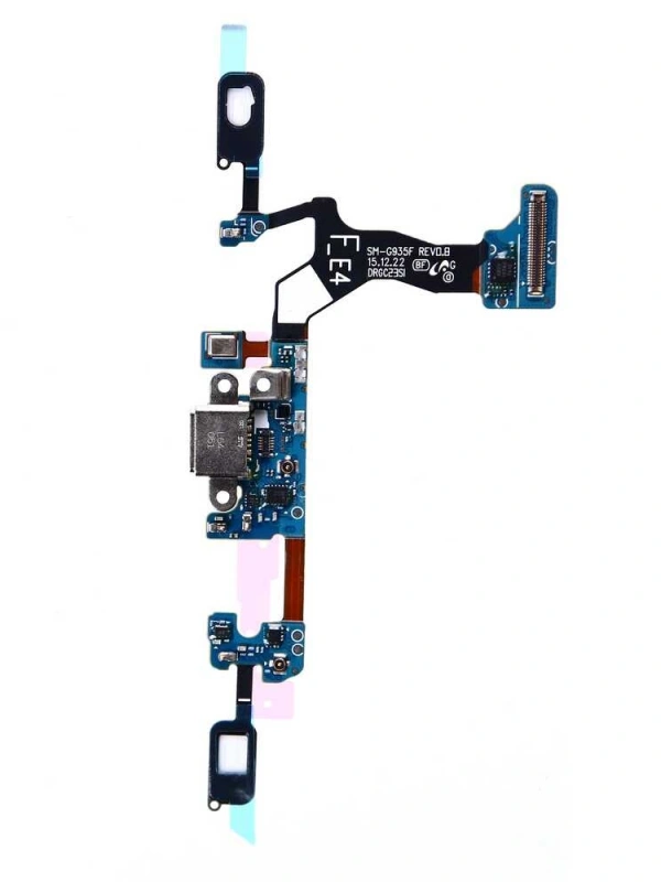 Samsung Uyumlu Galaxy S7 Edge G935F Şarj Soketli Mikrofon Filmi Flex