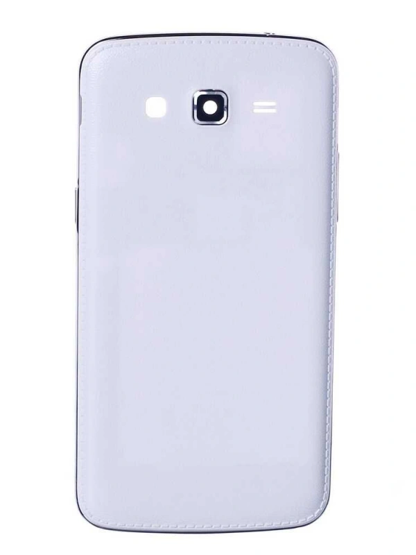 Samsung Uyumlu Galaxy Grand 2 G7106 Kasa Kapak Beyaz Duos Çıtasız