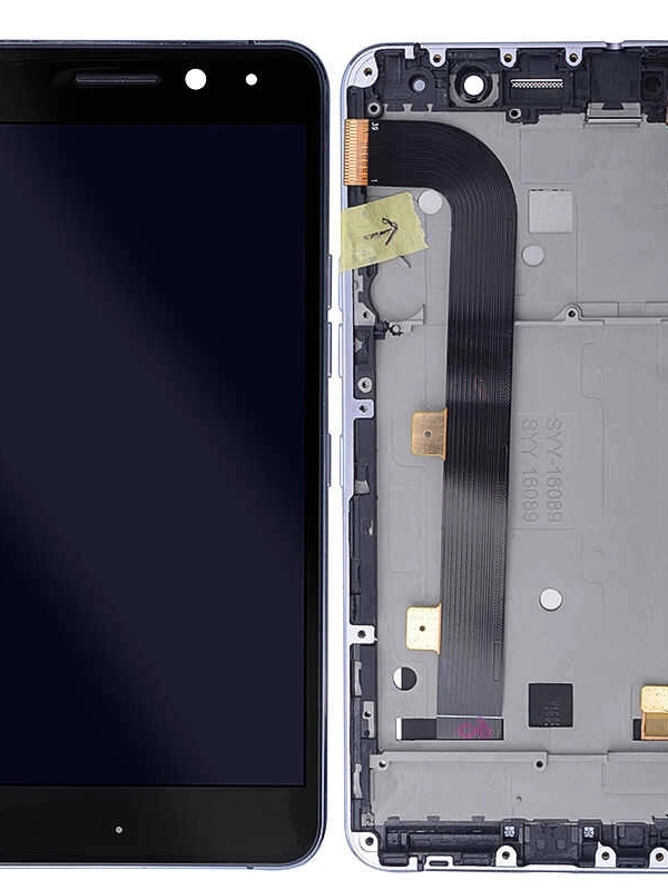 General Mobile Uyumlu Discovery Gm5 Plus Lcd Ekran Siyah Çıtalı
