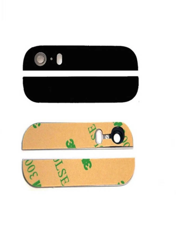 Apple Uyumlu iPhone 5s Kamera Lensi Set Siyah