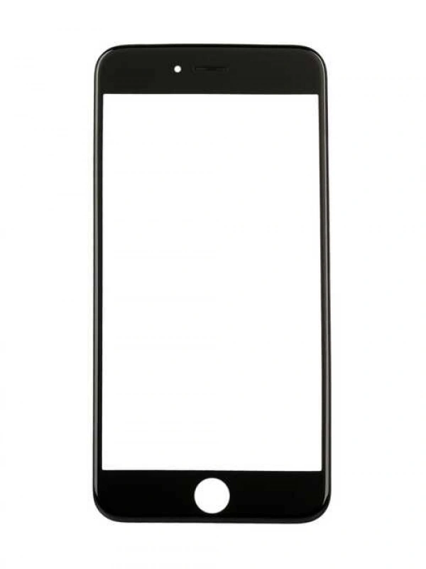 Apple Uyumlu iPhone 6 Lens Ocalı Çıtalı Siyah