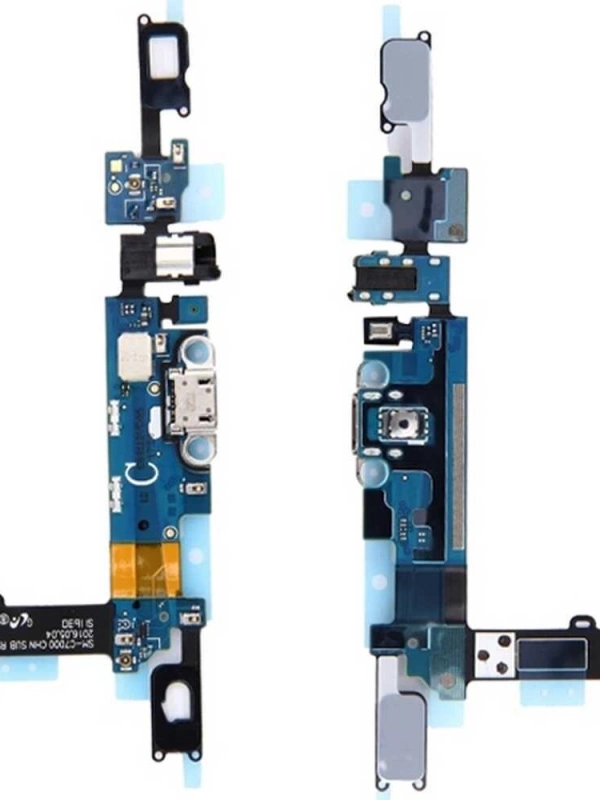 Samsung Uyumlu Galaxy C7 C7000 Şarj Soketli Mikrofon Filmi Flex