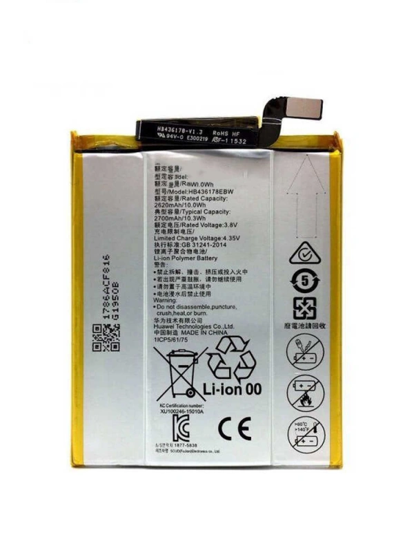Huawei Uyumlu Mate S Batarya HB436178EBW