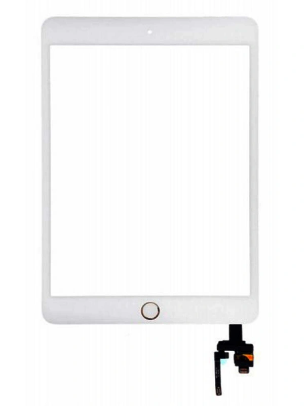 Apple Uyumlu iPad Mini 3 Touch Home Tuşsuz Beyaz A Kalite