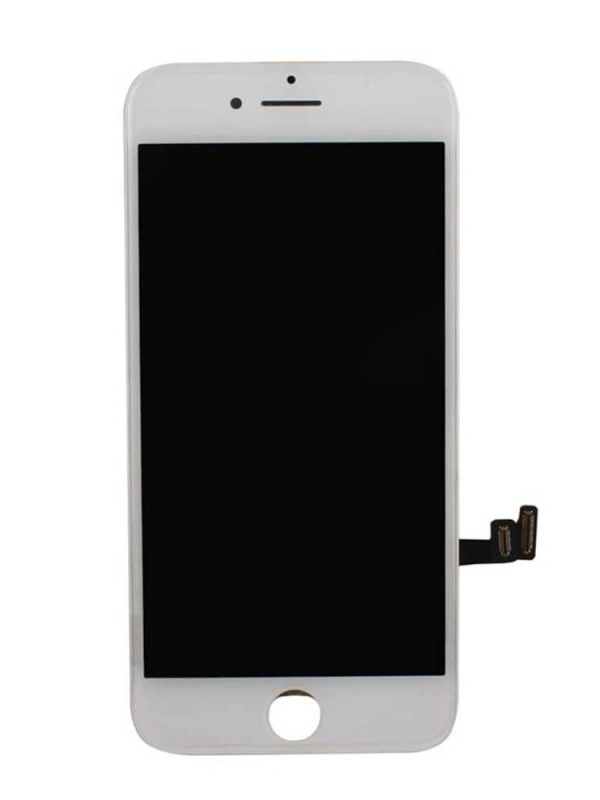 Apple Uyumlu iPhone 7 Lcd Ekran Beyaz Servis Revize
