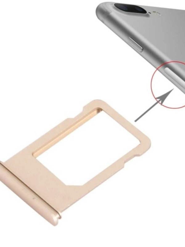 Apple Uyumlu iPhone 7 Plus Sim Kart Tepsisi Gold
