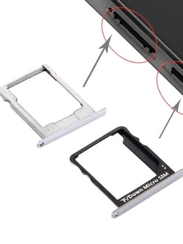 Huawei Uyumlu P8 Lite Sim ve MMC Kart Tepsisi Beyaz