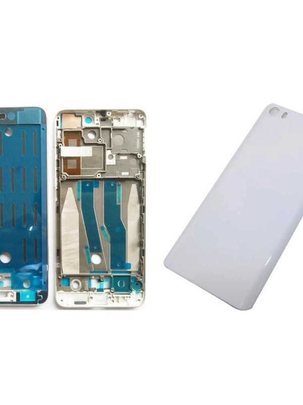 Xiaomi Uyumlu Mi 5 Kasa Kapak Beyaz Çıtalı
