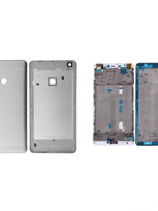Xiaomi Uyumlu Mi Max Kasa Kapak Beyaz Çıtalı