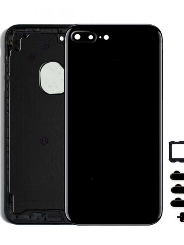 Apple Uyumlu iPhone 7 Plus Kasa Jet Black Boş