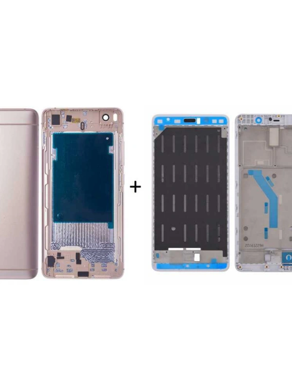 Xiaomi Uyumlu Mi 5s Kasa Kapak Gold Çıtalı