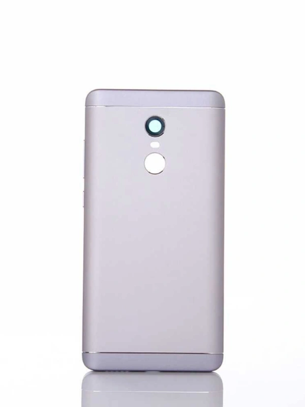 Xiaomi Uyumlu Redmi Note 4x Kasa Kapak Gümüş Çıtalı
