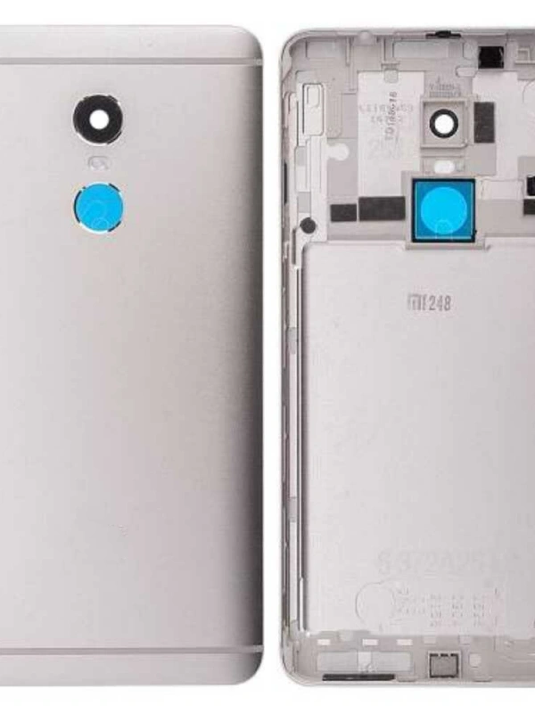 Xiaomi Uyumlu Redmi Note 4 Kasa Kapak Gümüş Çıtasız