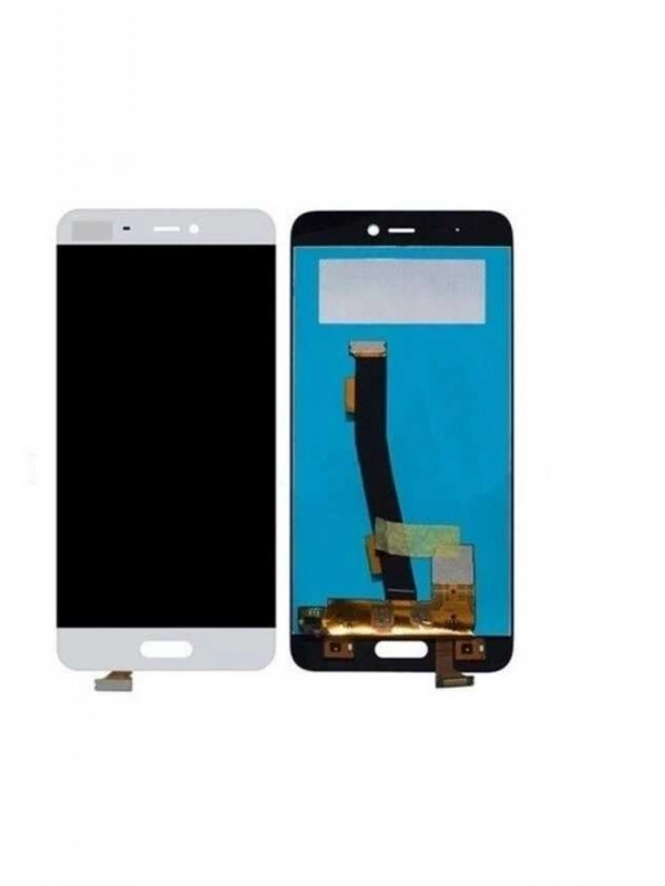 Xiaomi Uyumlu Mi 5 Pro Lcd Ekran Beyaz Çıtasız