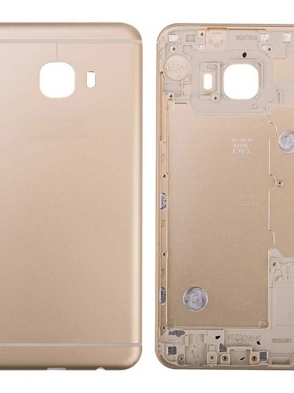 Samsung Uyumlu Galaxy C5 C5000 Kasa Kapak Gold Çıtasız