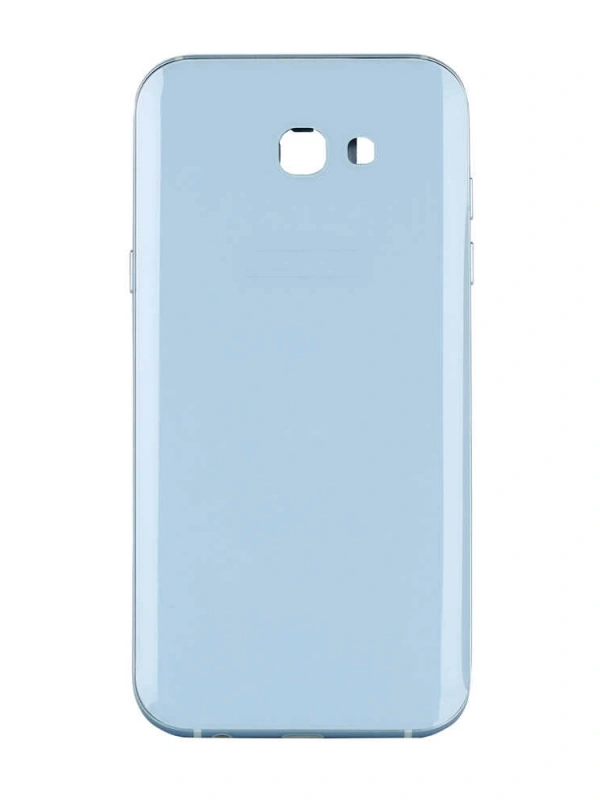 Samsung Uyumlu Galaxy A720 Kasa Kapak Mavi Çıtasız