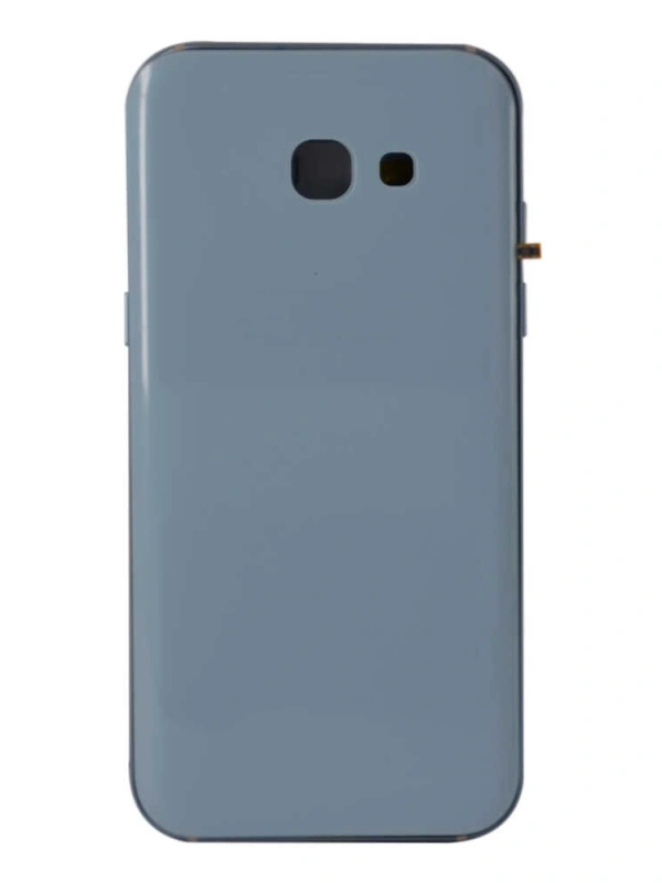 Samsung Uyumlu Galaxy A520 Kasa Kapak Mavi Çıtasız