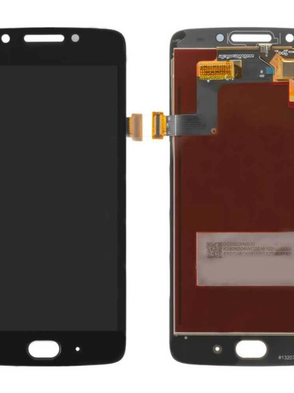 Motorola Uyumlu XT1676 Moto G5 Lcd Ekran Siyah Çıtasız