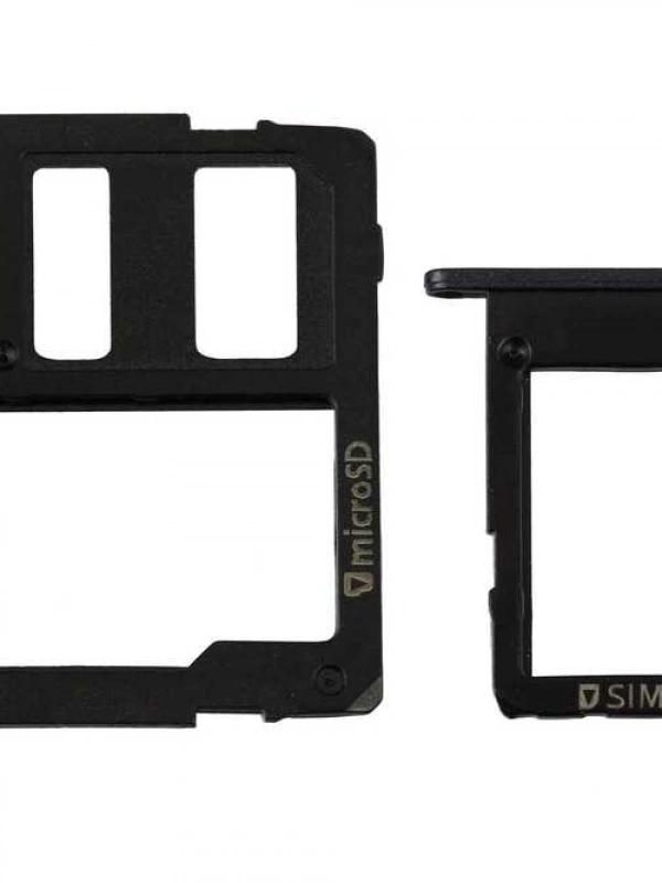 Samsung Uyumlu Galaxy J7 Max G615 Sim Kart Tepsisi Siyah