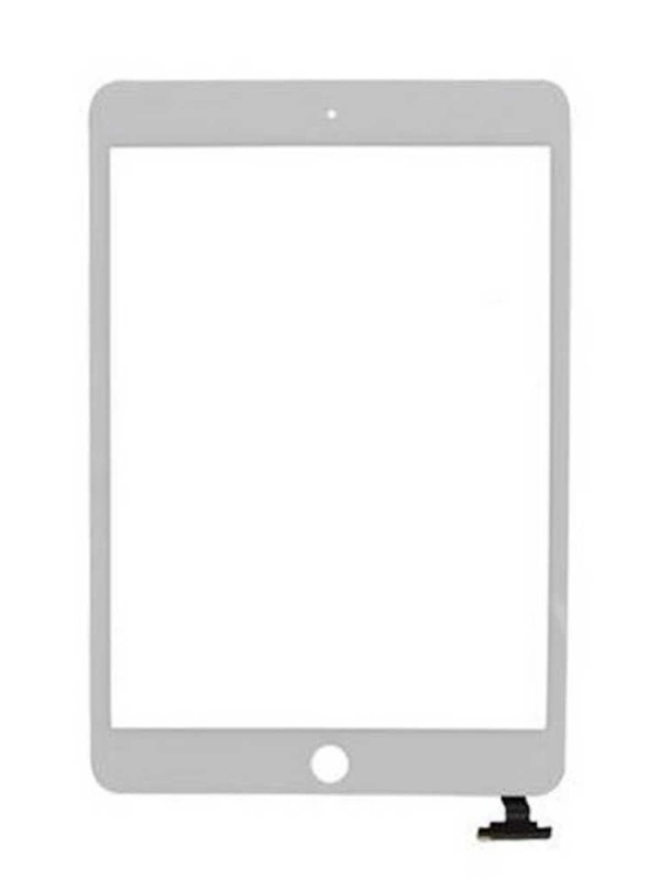 Apple Uyumlu iPad Mini Touch Home Tuşsuz Beyaz