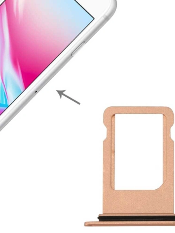 Apple Uyumlu iPhone 8 Sim Kart Tepsisi Gold