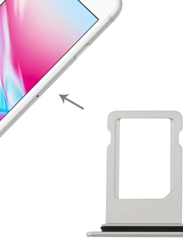 Apple Uyumlu iPhone 8 Plus Sim Kart Tepsisi Beyaz