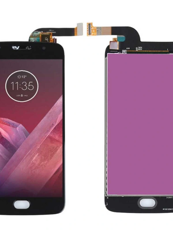 Motorola Uyumlu Moto G5s Lcd Ekran Siyah Çıtasız