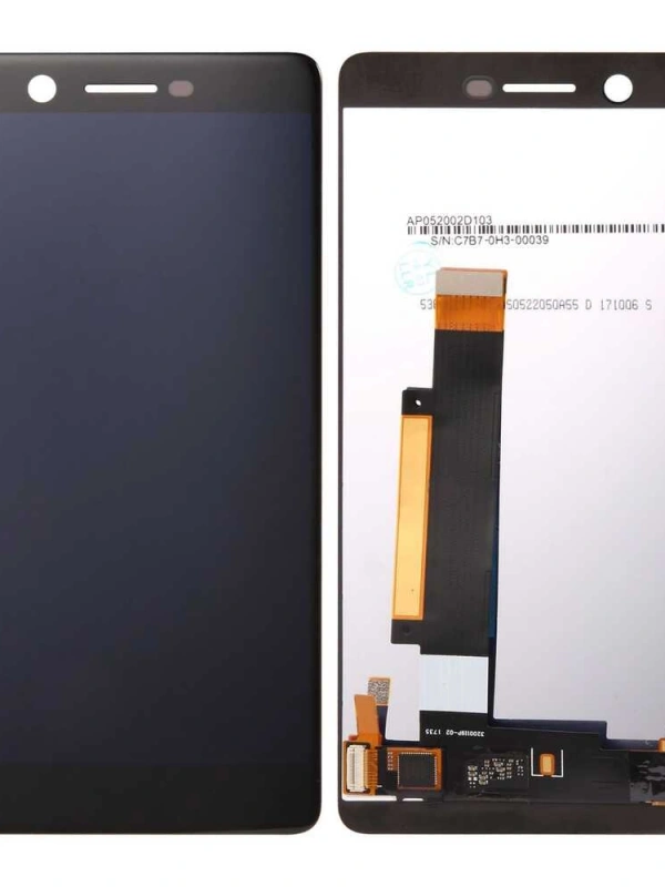 Nokia Uyumlu 7 Lcd Ekran Siyah Çıtasız