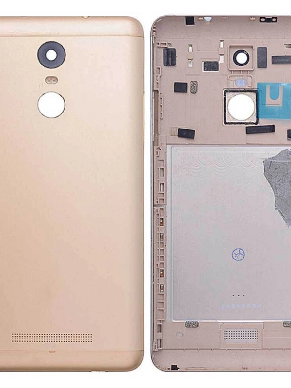 Xiaomi Uyumlu Redmi Note 3 Kasa Kapak Gold Çıtasız