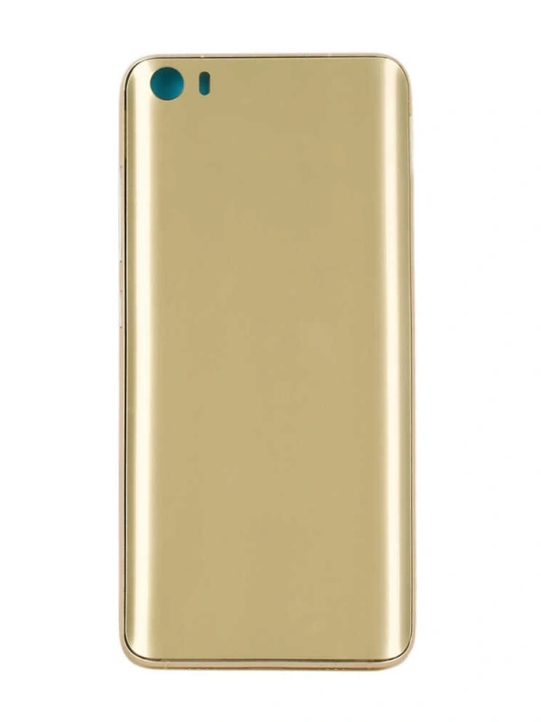 Xiaomi Uyumlu Mi 5 Kasa Kapak Gold Çıtalı