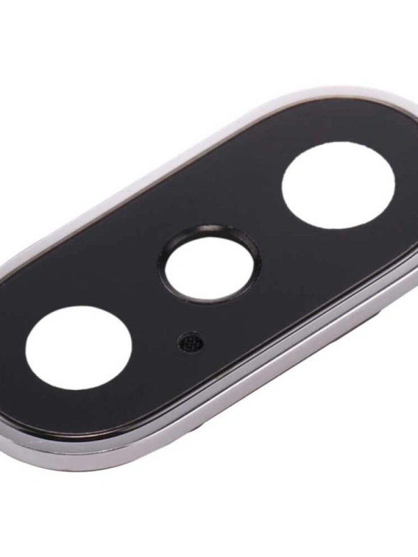 Apple Uyumlu iPhone X Kamera Lensi Silver