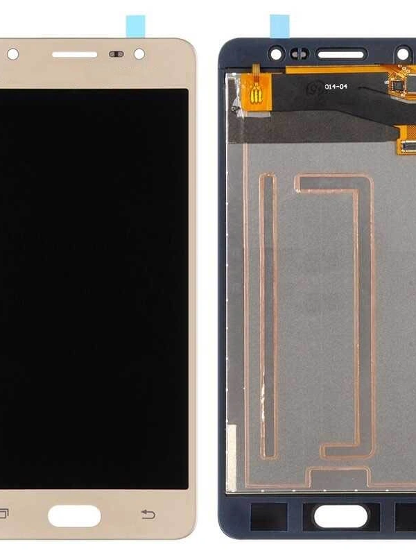 Samsung Uyumlu Galaxy J7 Max G615 Lcd Ekran Gold Revizyonlu