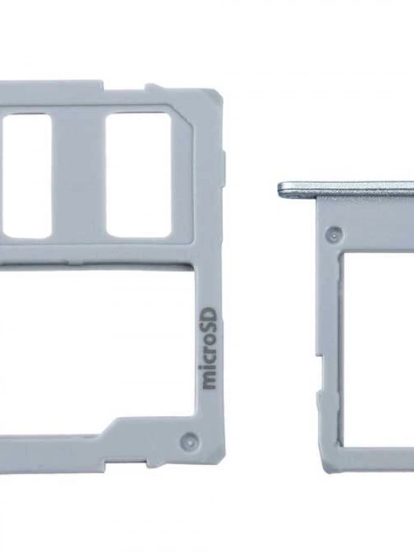 Samsung Uyumlu Galaxy J7 Pro 2017 J730 Sim Kart Tepsisi Silver