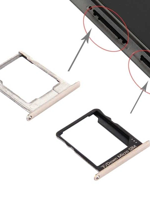 Huawei Uyumlu P8 Lite Sim ve MMC Kart Tepsisi Gold