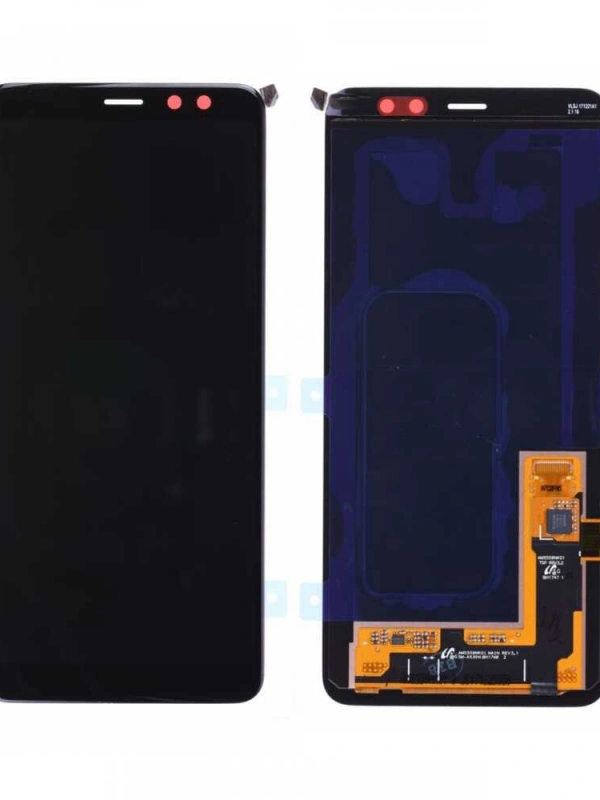 Samsung Uyumlu Galaxy A8 Plus 2018 A730 Lcd Ekran Siyah Servis GH97-21535A
