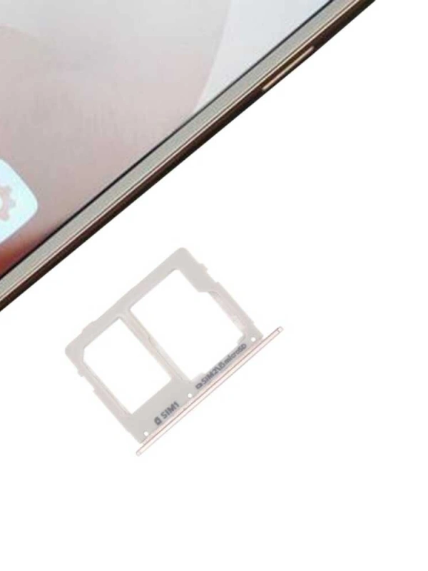 Samsung Uyumlu Galaxy C5 Pro C5010 Sim Kart Tepsisi Gold