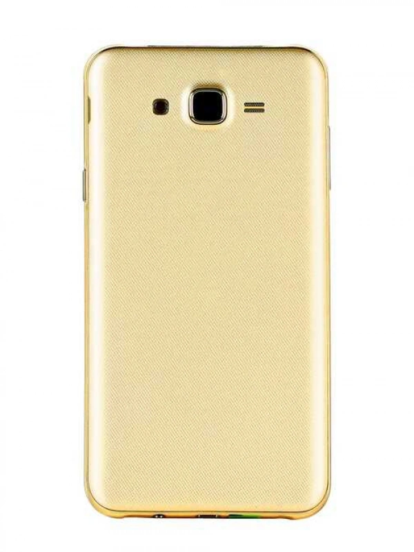 Samsung Uyumlu Galaxy J7 Core J701 Kasa Kapak Gold Çıtasız