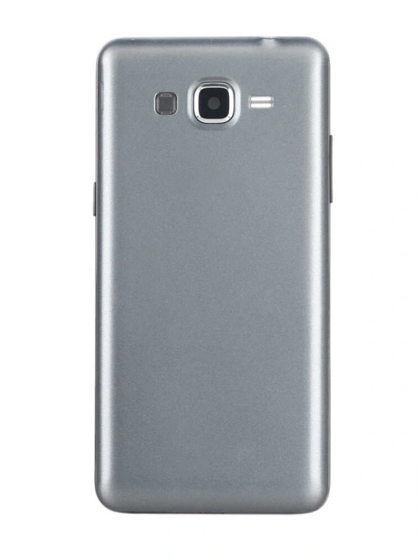 Samsung Uyumlu Galaxy Grand Prime Plus G532 Kasa Kapak Silver Çıtasız