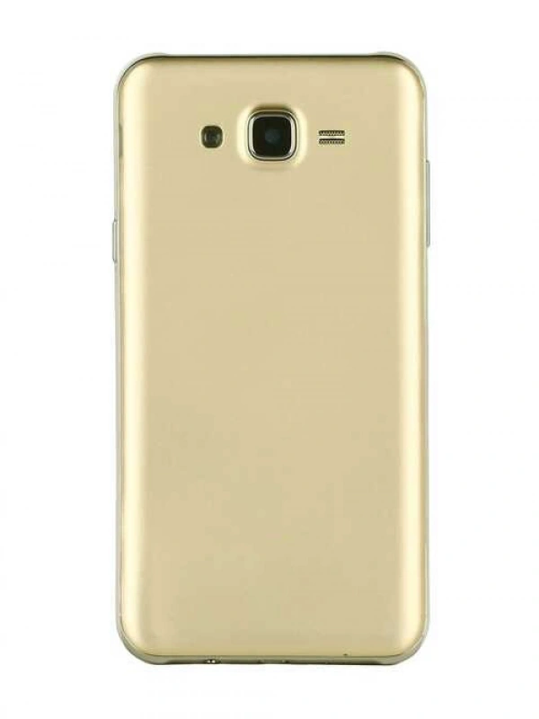 Samsung Uyumlu Galaxy J7 J700 Kasa Kapak Gold No Duos Çıtasız