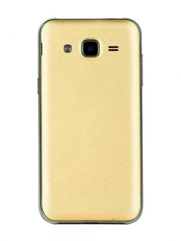 Samsung Uyumlu Galaxy J2 J200 Kasa Kapak Gold No Duos Çıtasız