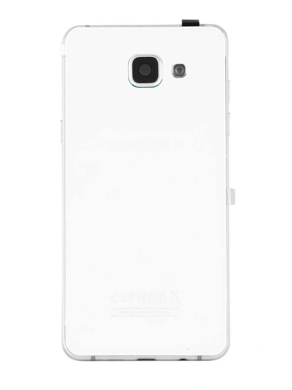 Samsung Uyumlu Galaxy A510 Kasa Kapak Beyaz Duos Çıtasız