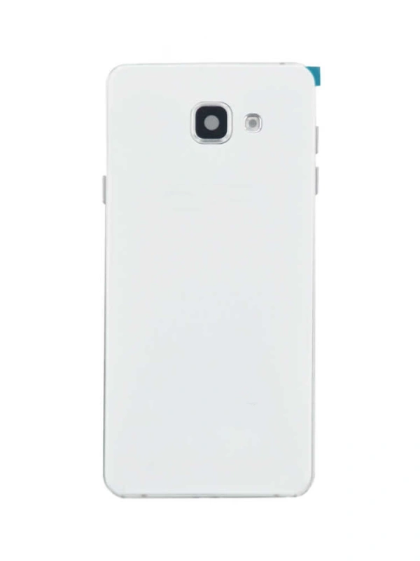 Samsung Uyumlu Galaxy A710 Kasa Kapak Beyaz Duos Çıtasız