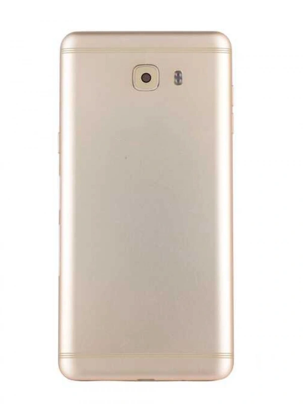 Samsung Uyumlu Galaxy C9 Pro Kasa Kapak Gold Çıtasız