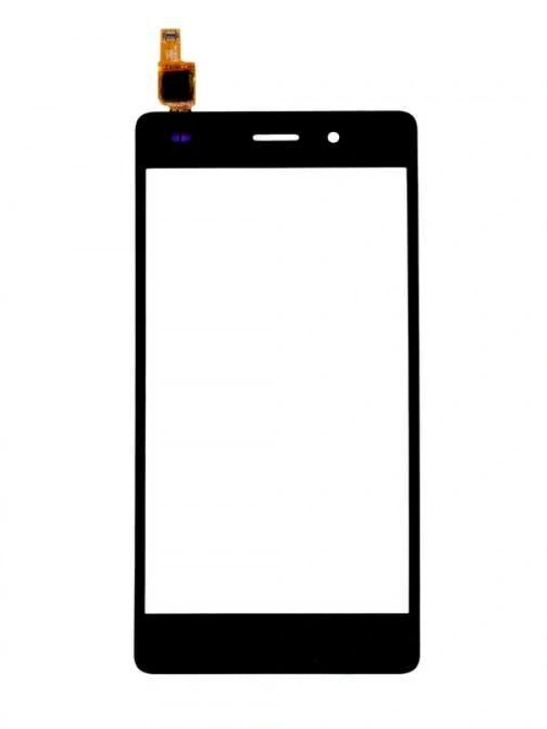 Huawei Uyumlu P8 Lite Touch Siyah Ocalı Çıtasız