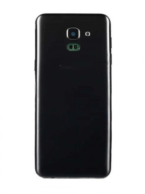 Samsung Uyumlu Galaxy J6 J600 Kasa Kapak Siyah Çıtalı